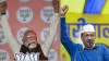 पीएम नरेंद्र मोदी और आप संयोजक अरविंद केजरीवाल।- India TV Hindi