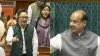 केंद्रीय संसदीय कार्य और अल्पसंख्यक मामलों के मंत्री किरण रिजिजू और लोकसभा स्पीकर ओम बिरला- India TV Hindi