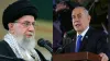 Ayatollah Ali Khamenei (L) Benjamin Netanyahu (R)- India TV Hindi