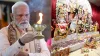 पीएम मोदी ने की देवी की अराधना।- India TV Hindi