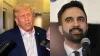 डोनाल्ड ट्रंप और जोहरान ममदानी- India TV Hindi