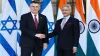 S Jaishankar (R) Israel Foreign Minister Gideon Sa'ar (L)- India TV Hindi