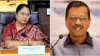 सीएम रेखा गुप्ता और पूर्व मुख्यमंत्री अरविंद केजरीवाल- India TV Hindi