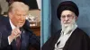 Ayatollah Ali Khamenei (R) Donald Trump (L)- India TV Hindi