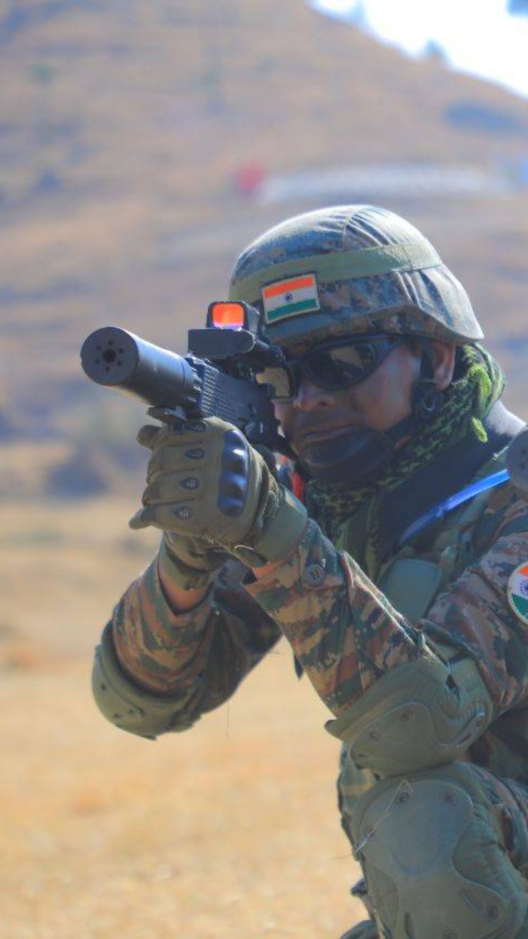 उत्तराखंड के पिथौरागढ़ में भारत और उज्बेकिस्तान के सैनिक कर रहे थे युद्धाभ्यास 