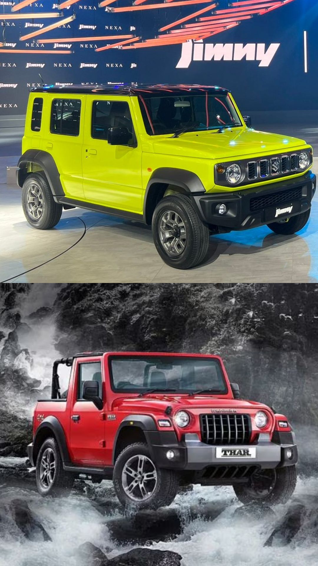 Maruti Jimny और Mahindra Thar में कौन है सस्ती, जानिए कीमतों के बीच अंतर 