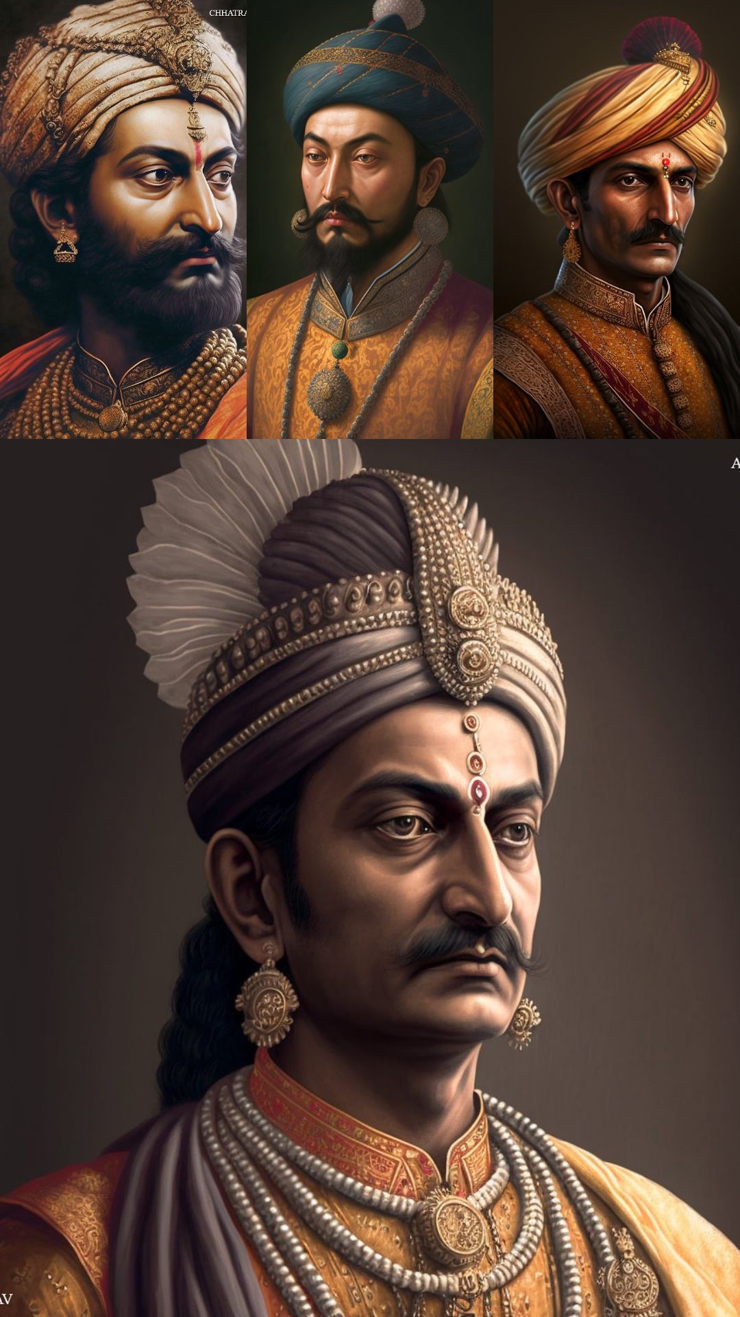 पृथ्वीराज चौहान से लेकर छत्रपति शिवाजी, कुछ ऐसे दिखते थे भारत के ये महान शासक, AI ने बनाई तस्वीर