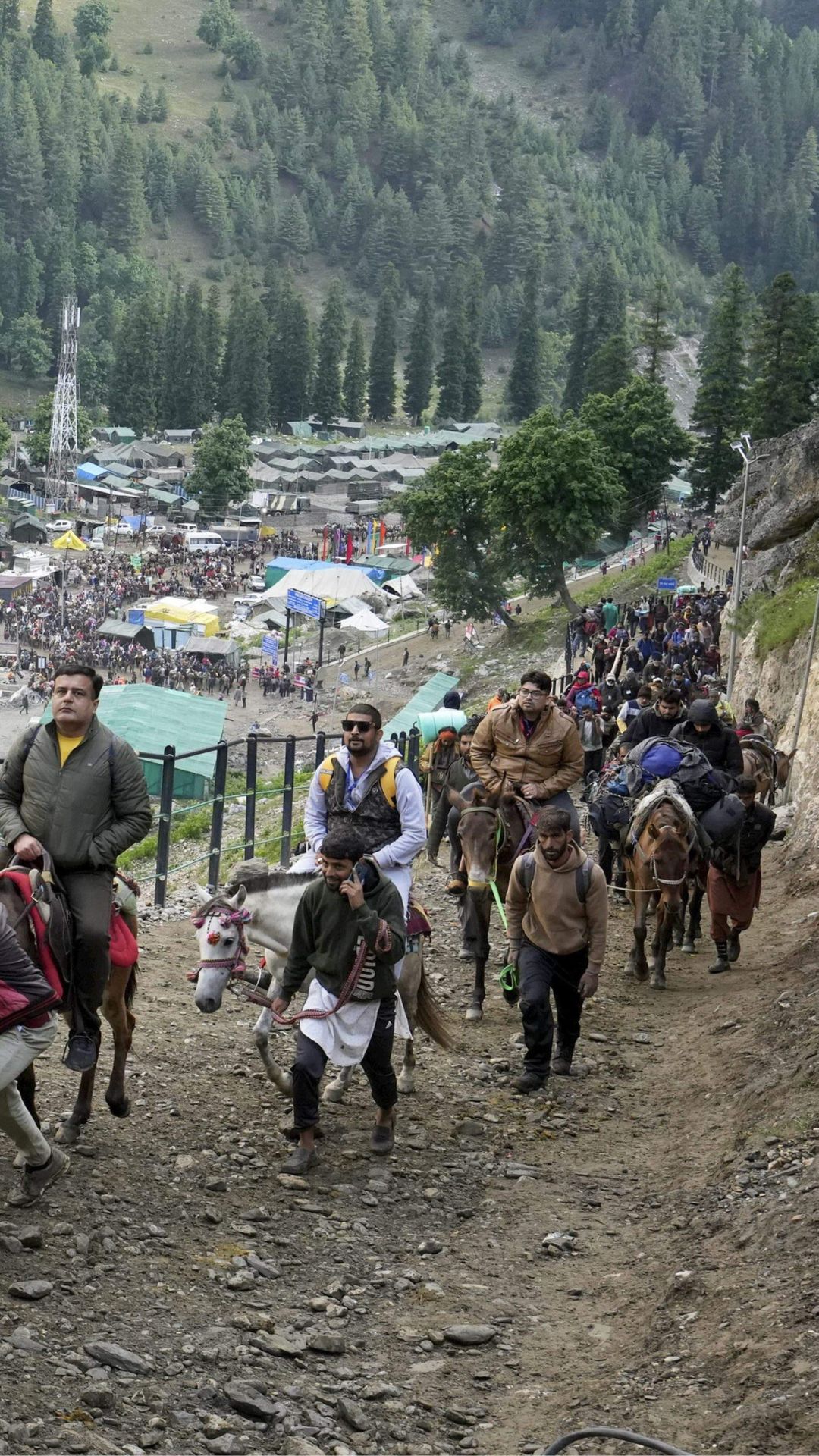 अमरनाथ यात्राः पहले चार दिनों में 50 हजार से ज्यादा श्रद्धालुओं ने दर्शन किए 