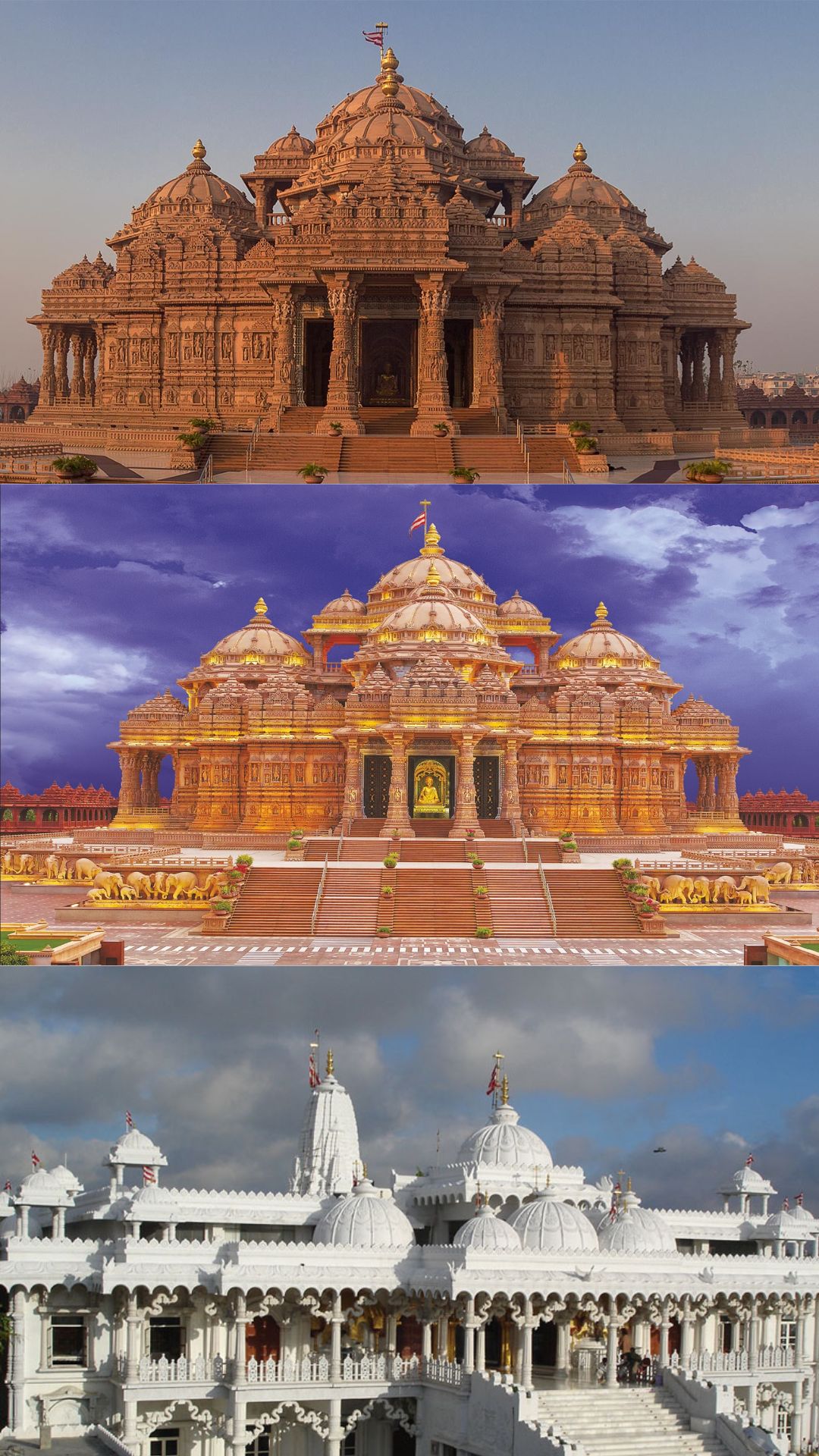 भारत में कहां-कहां है अक्षरधाम मंदिर? 