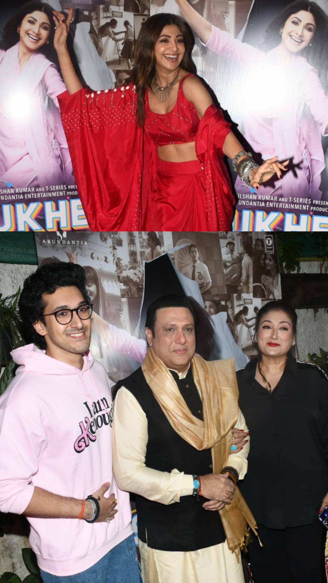 A star-studded crowd gathered at the screening of 'Sikhi', including Elush Yadav