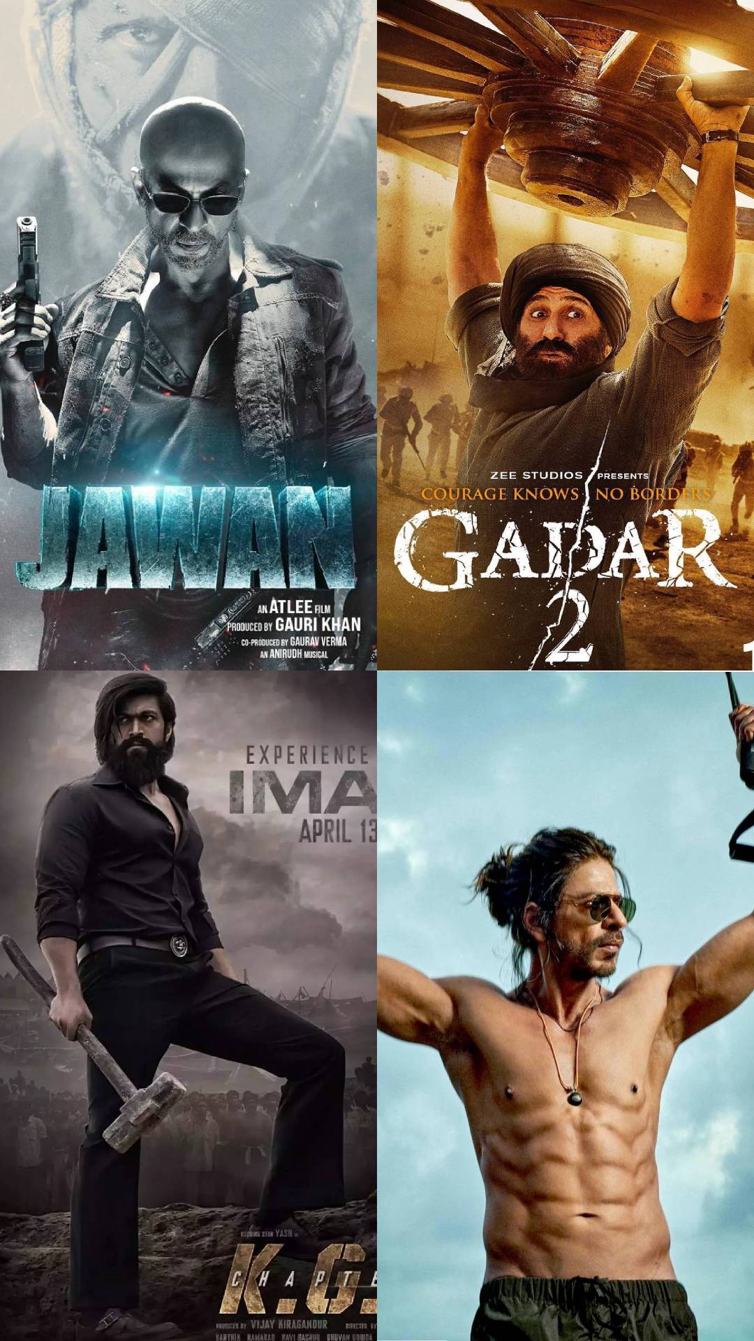 Here are the top 10 films that grossed well on the first day, know where 'Jawan' is on the list 