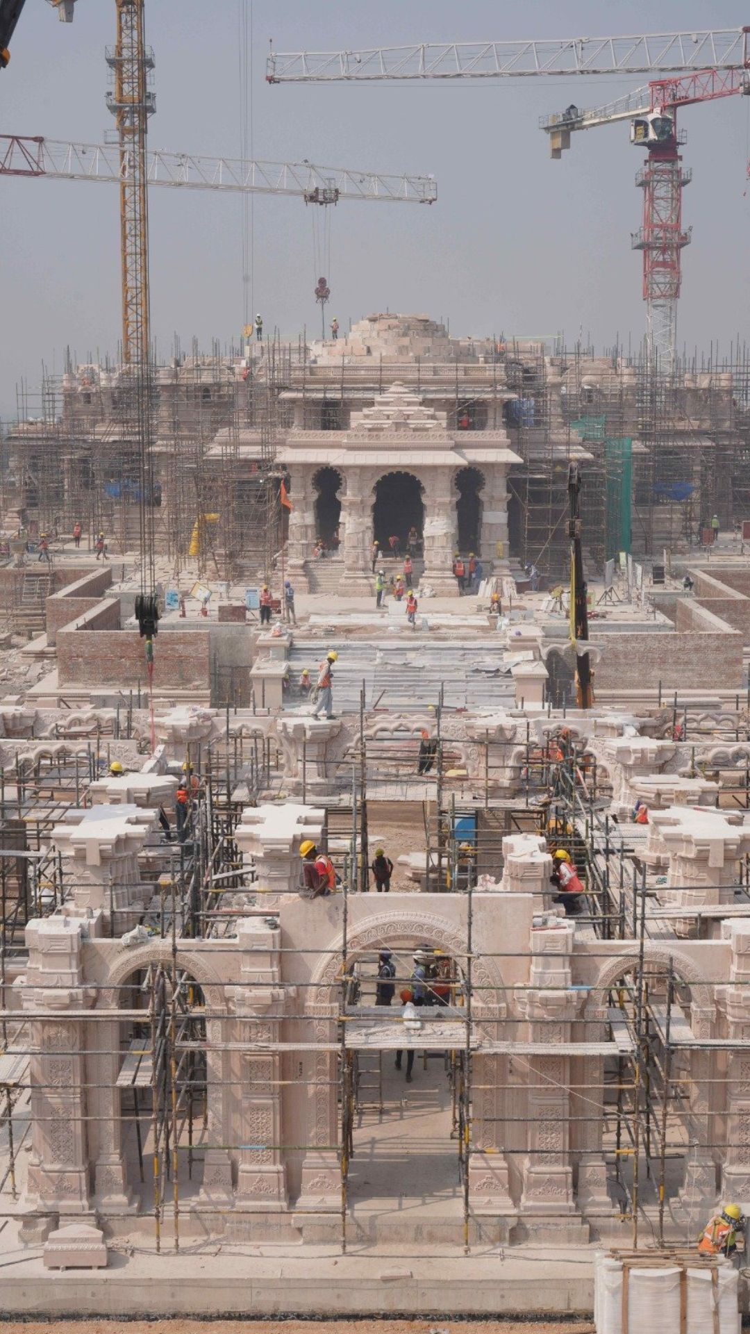 कितना बनकर तैयार हुआ अयोध्या का राम मंदिर, तस्वीरों में देखिए 