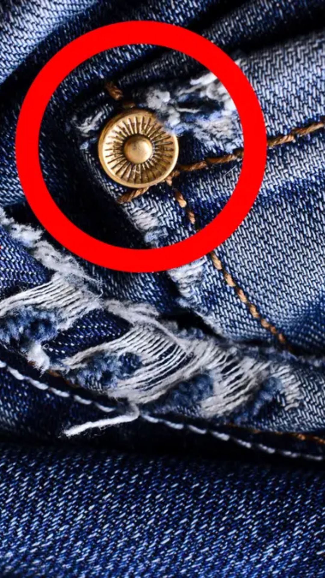 This is the original function of the small button in the pocket of the jeans. 