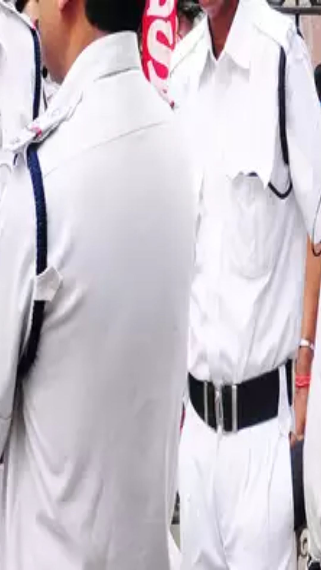 Why does West Bengal Police wear only white uniforms?