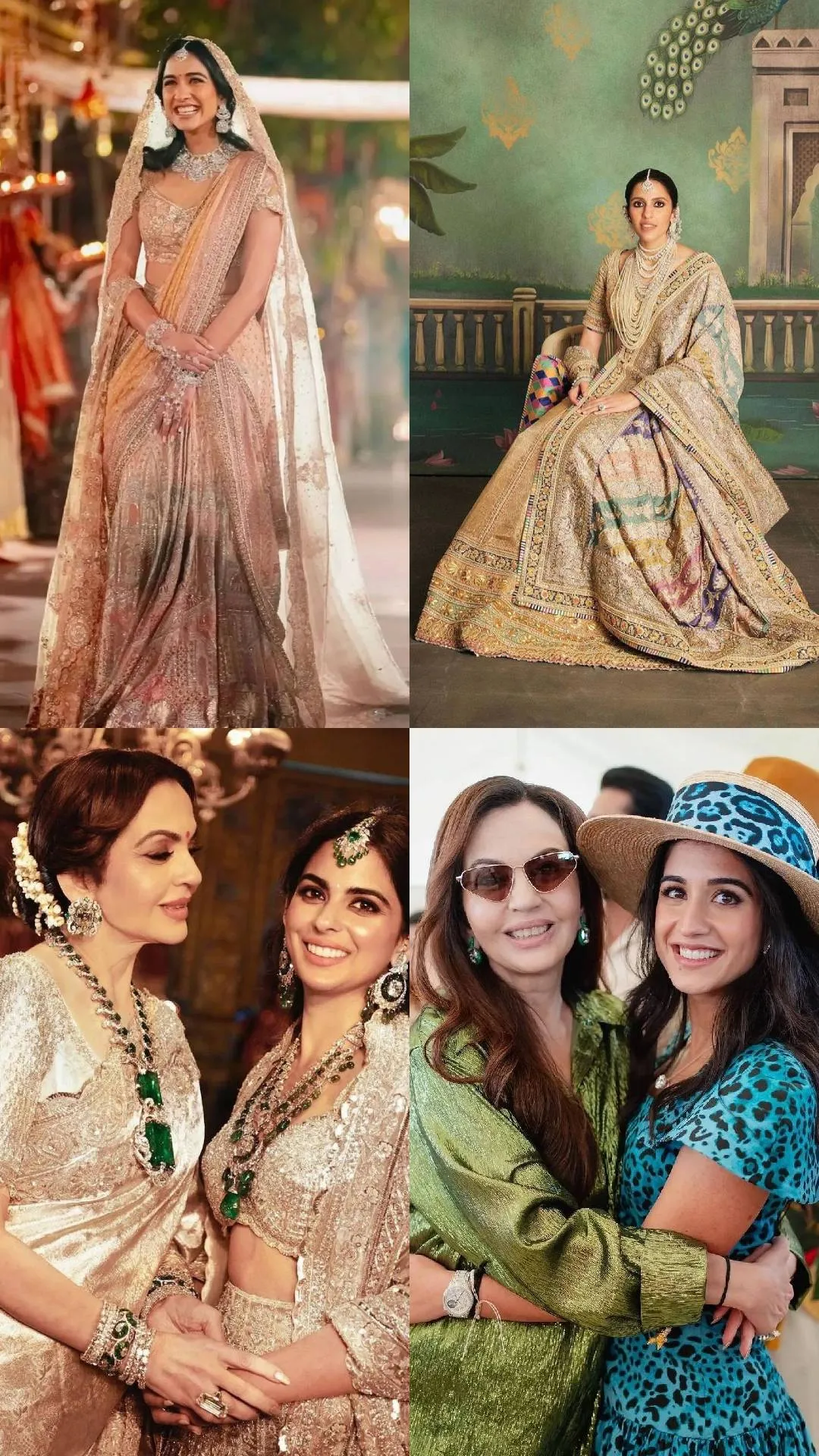 अंबानी परिवार की ब्यूटीज ने तीन दिनों में दिखाया फैशन का जलवा, कभी लहंगा तो कभी वेस्टर्न लुक में लगीं किलर 
