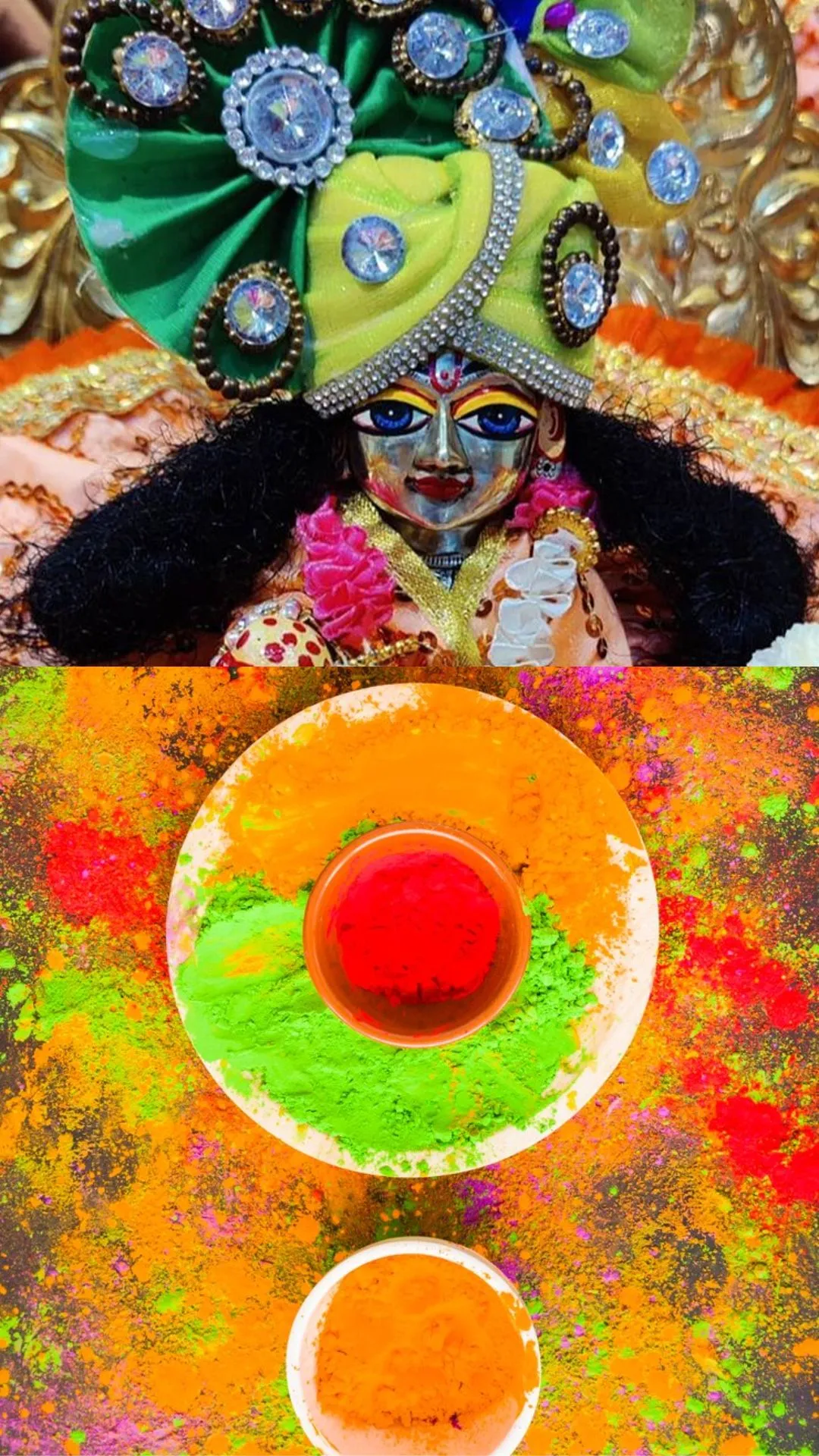 होली के दिन लड्डू गोपाल को अर्पित करें ये गुलाल