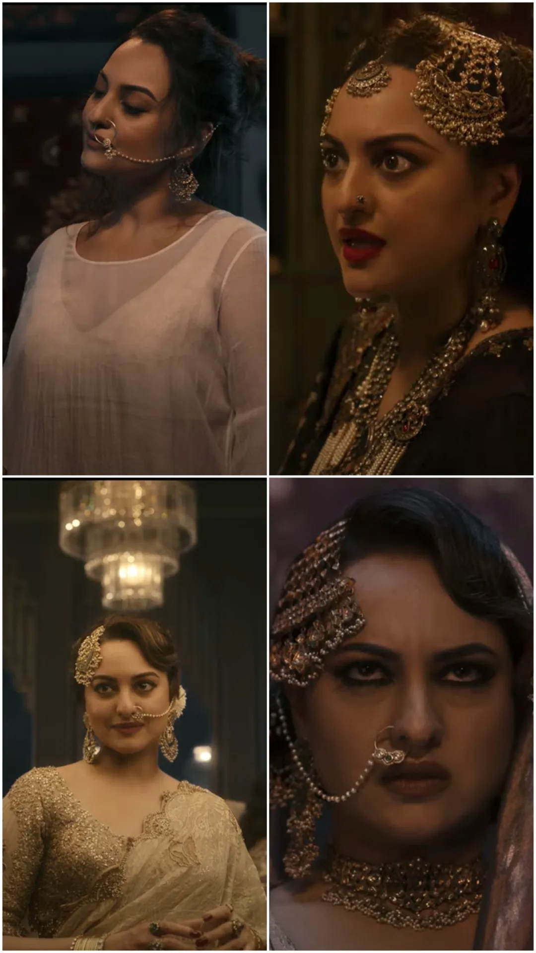 'हीरामंडी' में फरीदन बन छाईं सोनाक्षी सिन्हा, ट्रेलर में दिखे कई दिलकश लुक