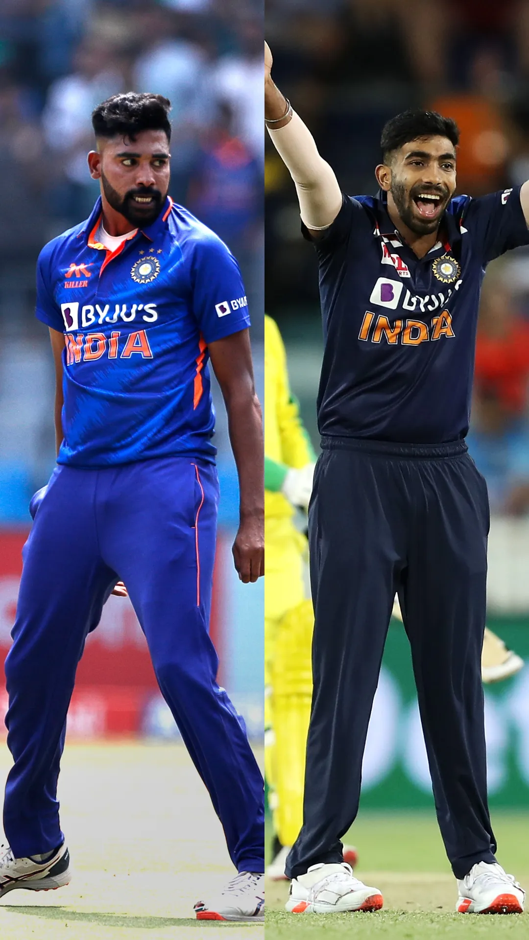 मोहम्मद सिराज बनाम जसप्रीत बुमराह, आखिर कैसा था दोनों का 44 ODI मैचों के बाद रिकॉर्ड