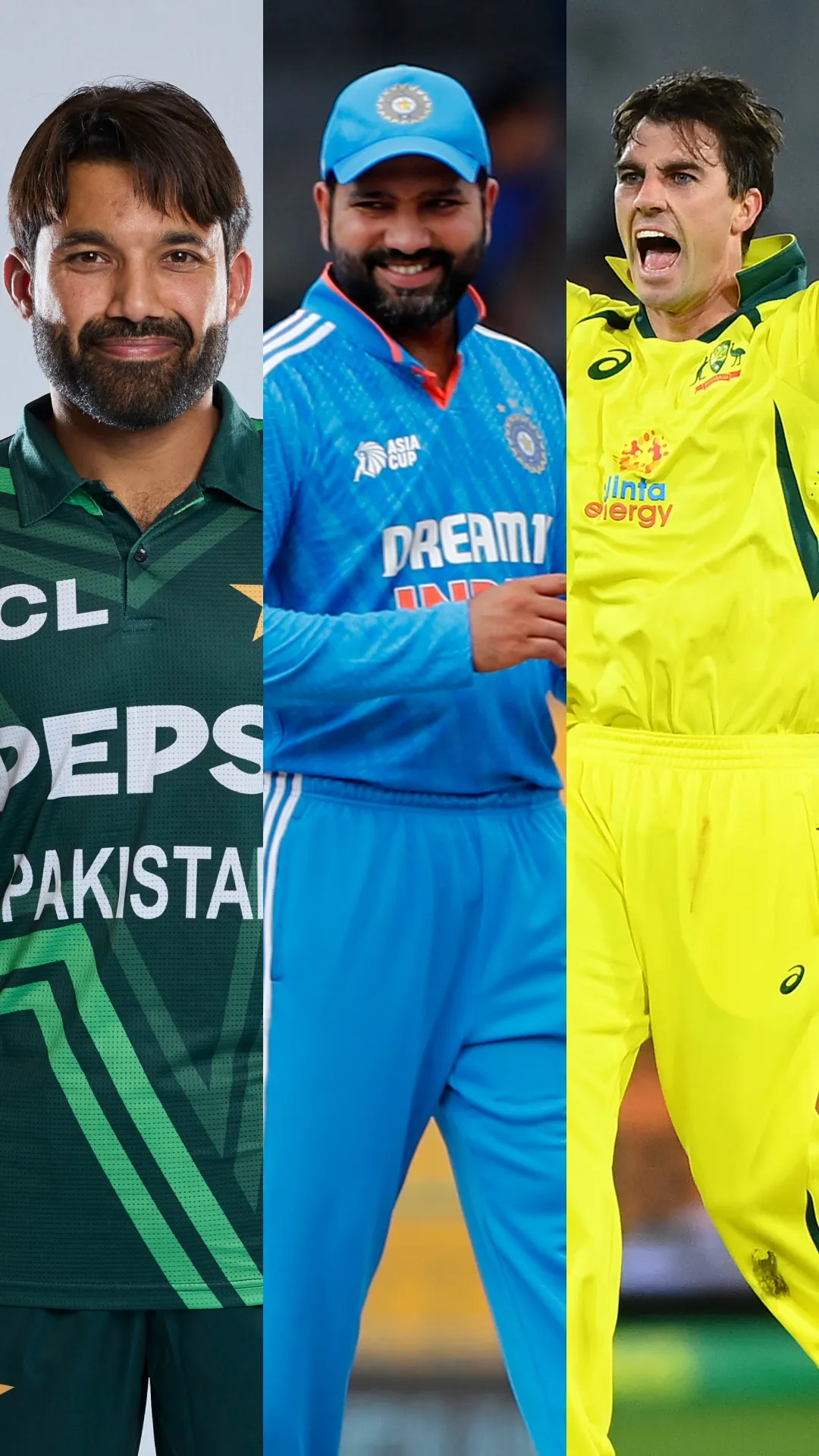 चैंपियंस ट्रॉफी 2025 के लिए सभी 8 टीमों के कप्तानों की लिस्ट, जानिए सभी के नाम