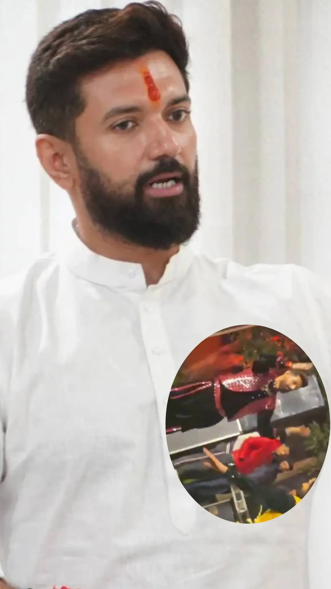 'आजा तेनू अंखियां उडीक दियां...' पंजाबी मुंडा बन लोक धुन पर थिरके चिराग पासवान, VIDEO VIRAL