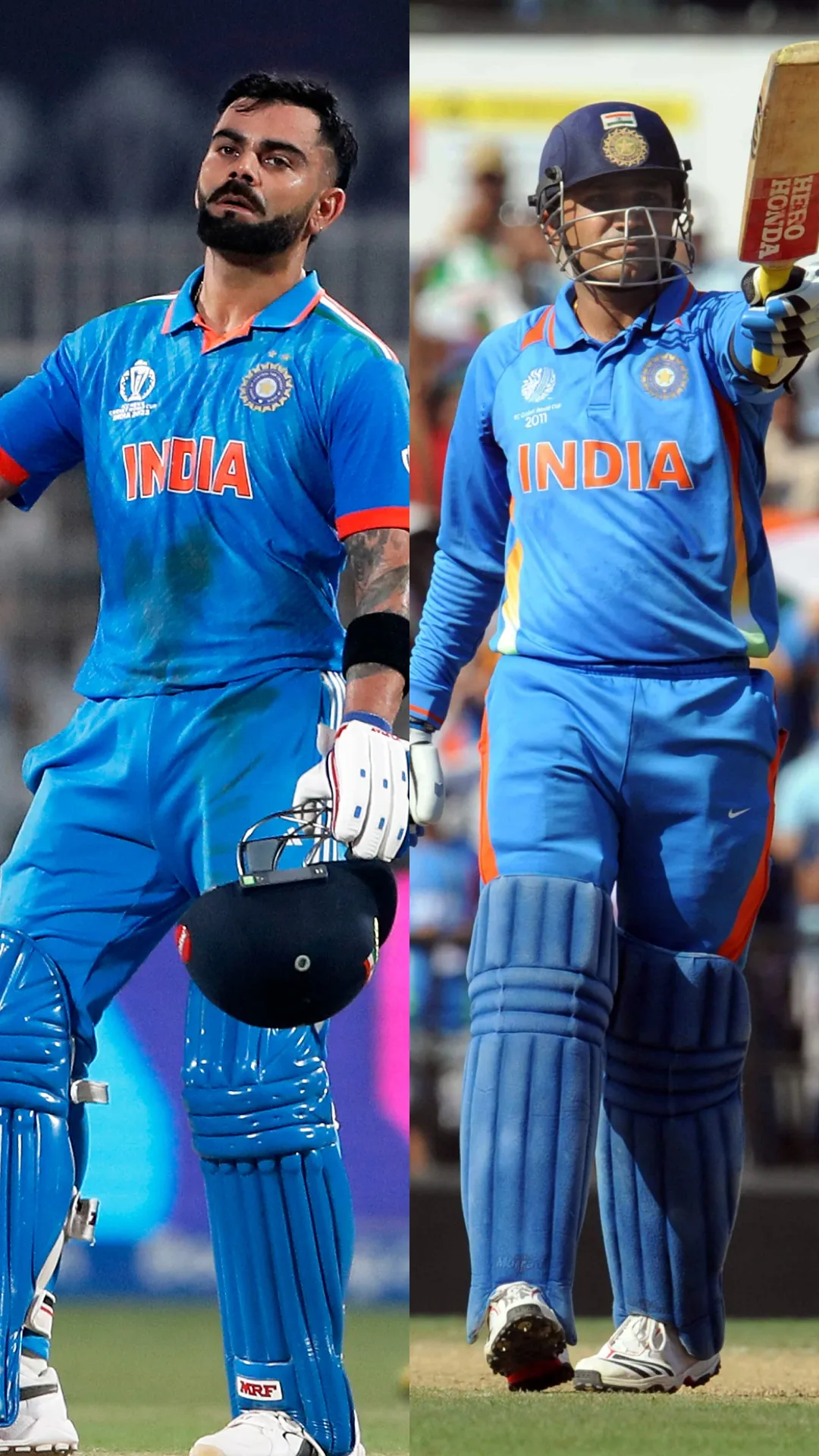 विराट कोहली बनाम वीरेंद्र सहवाग, 251 वनडे मैचों के बाद आखिर कैसा था दोनों का रिकॉर्ड