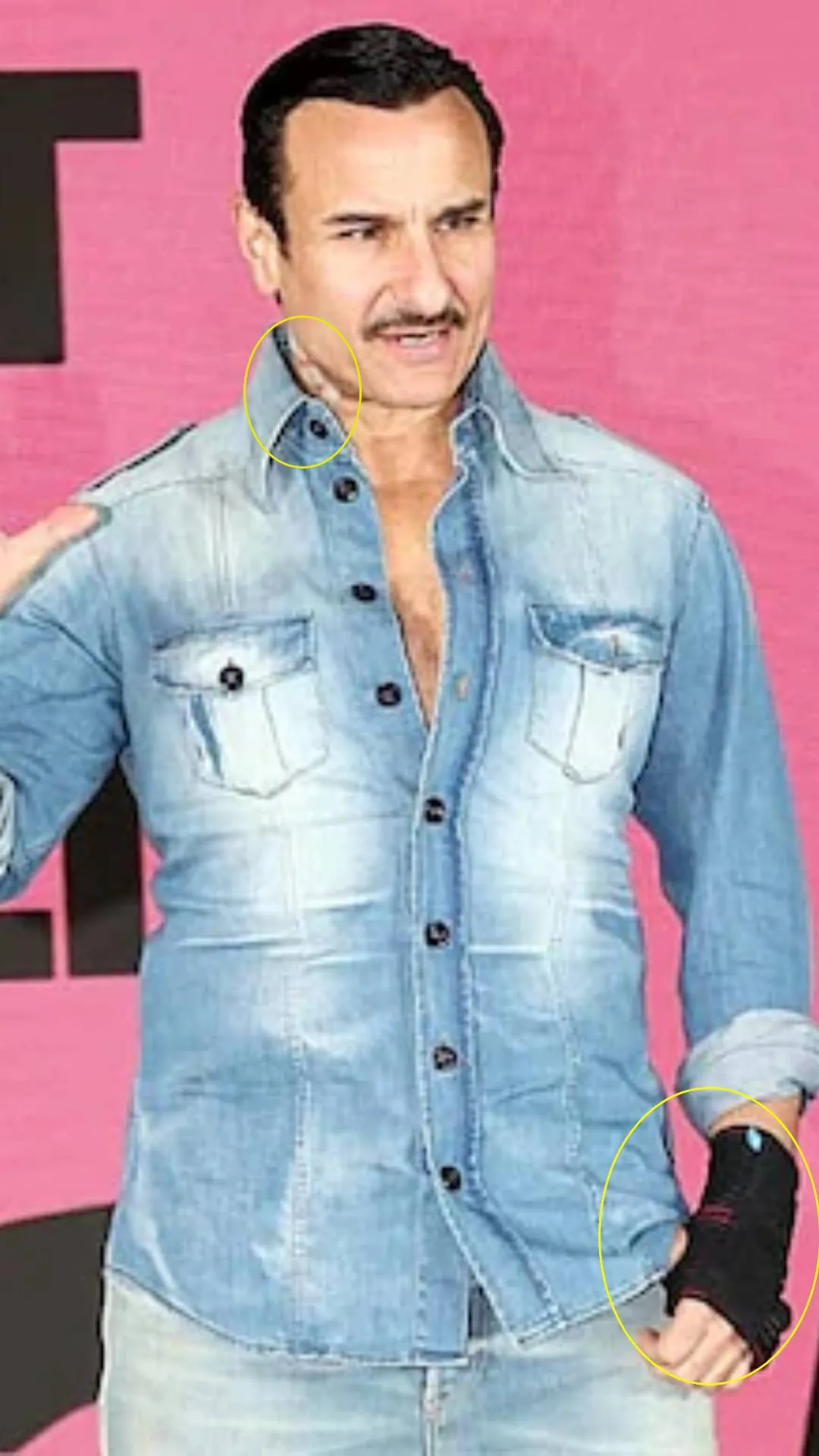 हमले के बाद सैफ अली खान ने काम पर की वापसी, गले में चोट के निशान लिए इवेंट में पहुंचे नवाब