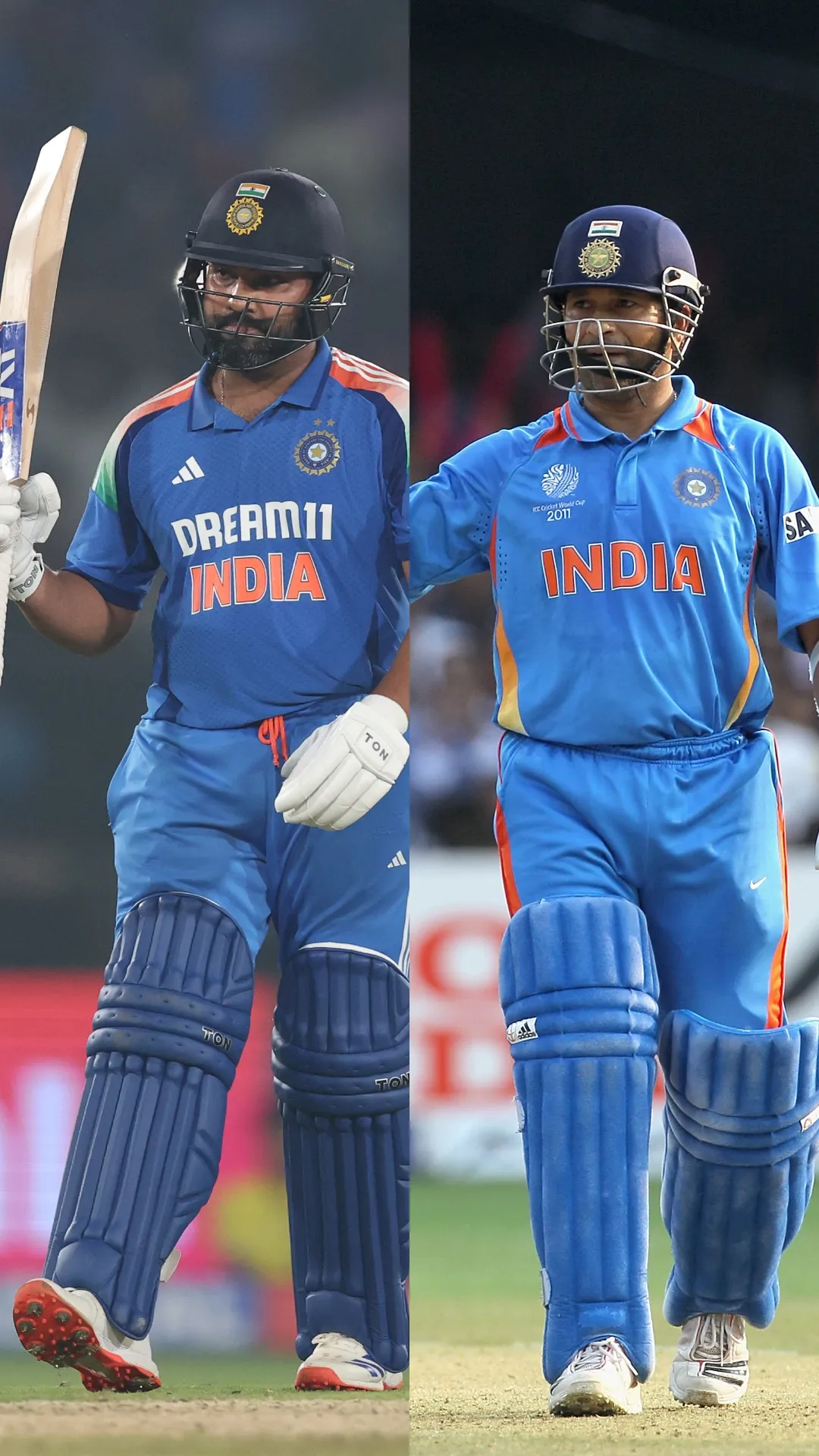 रोहित शर्मा बनाम सचिन तेंदुलकर, 273 वनडे मैचों में दोनों के आंकड़े देख रह जाएंगे दंग