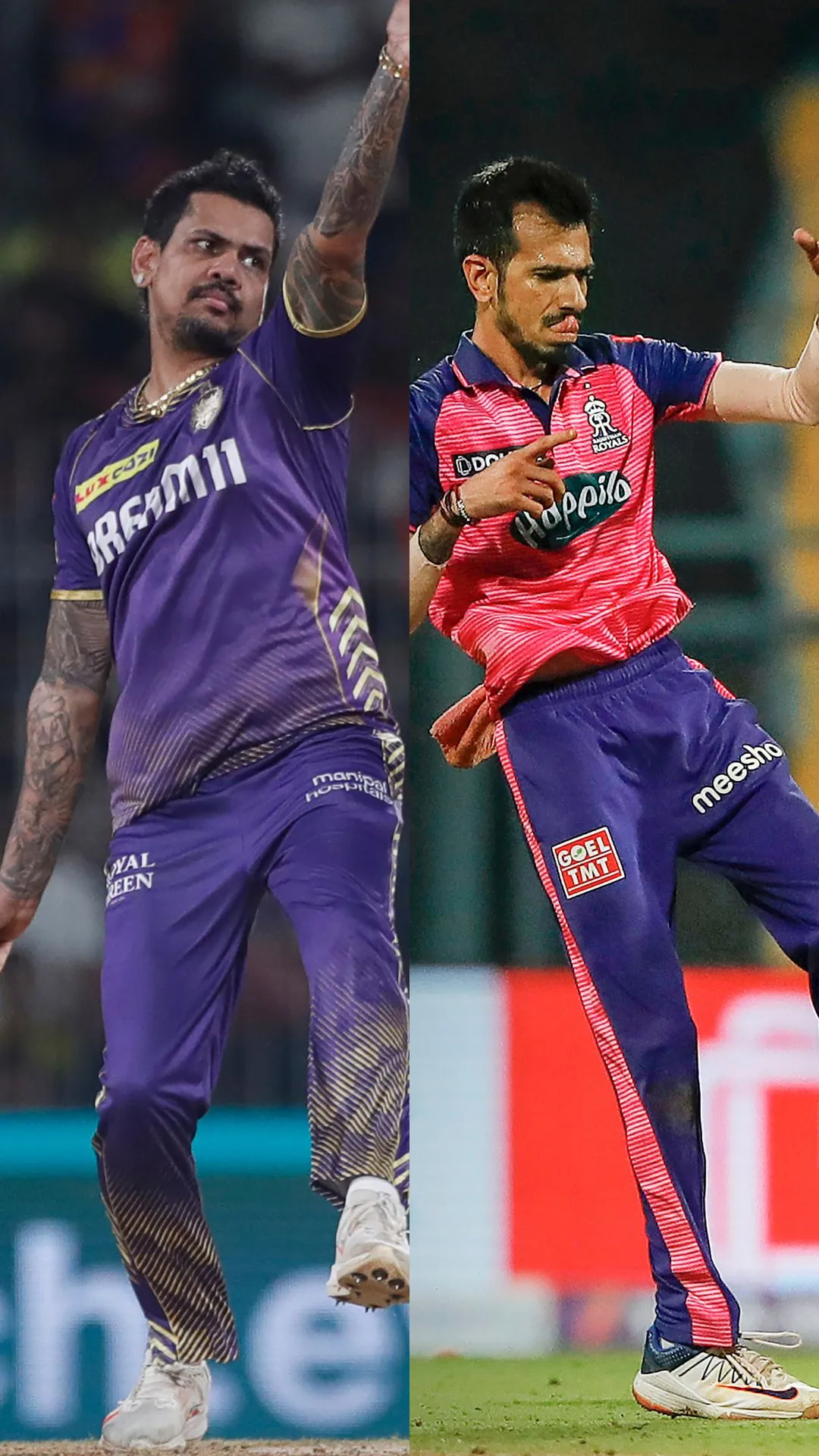 युजवेंद्र चहल बनाम सुनील नरेन, IPL में 150+ मैच खेलने के बाद कैसा रहा है दोनों का प्रदर्शन