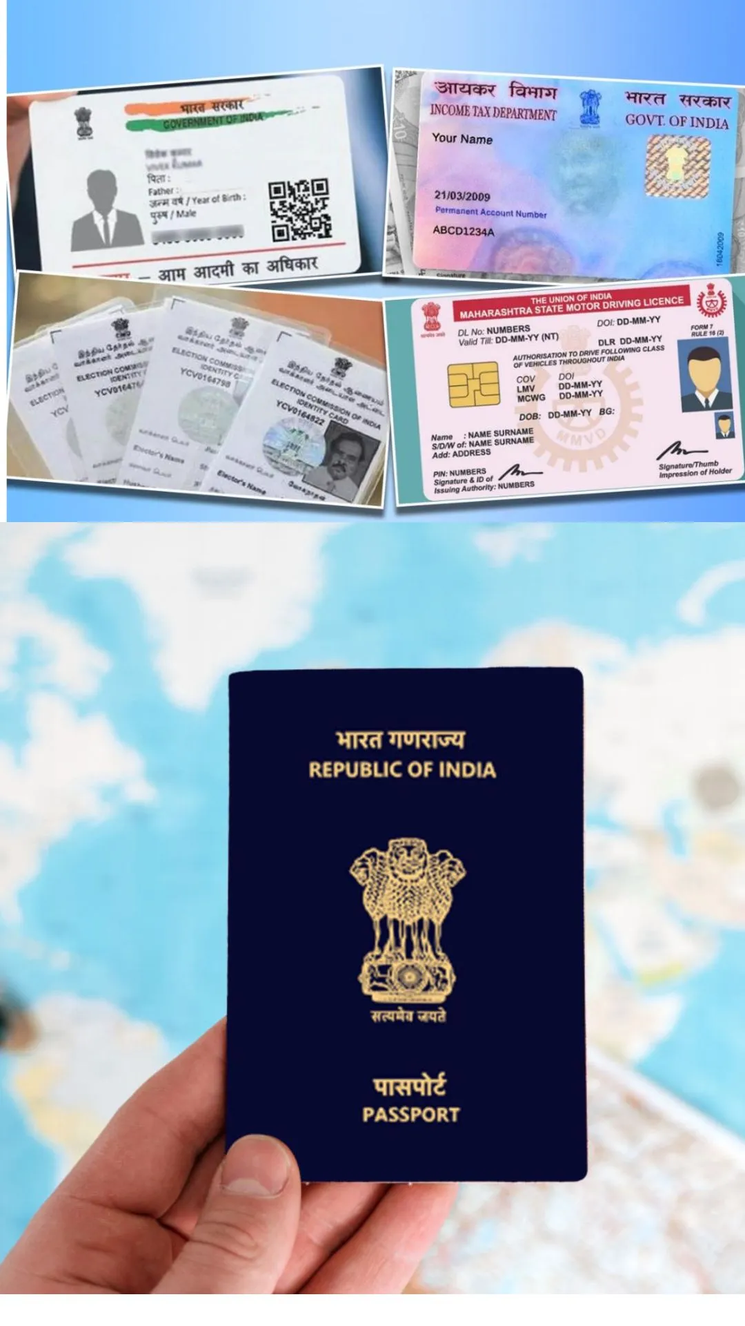 PAN, आधार, वोटर आईडी, पासपोर्ट और ड्राइविंग लाइसेंस में एक साथ बदलेगा नाम-पता-नंबर, जानें कैसे