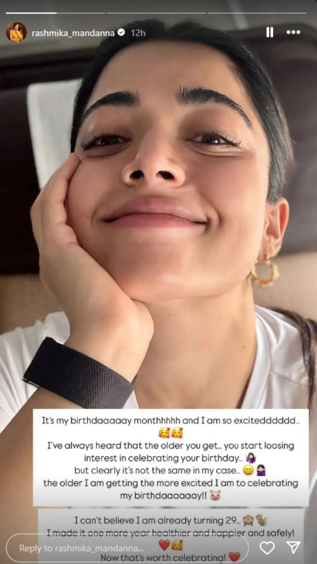 जन्मदिन से पहले ही एक्साइटेड हैं सुपरहिट हीरोइन, शेयर की पोस्ट