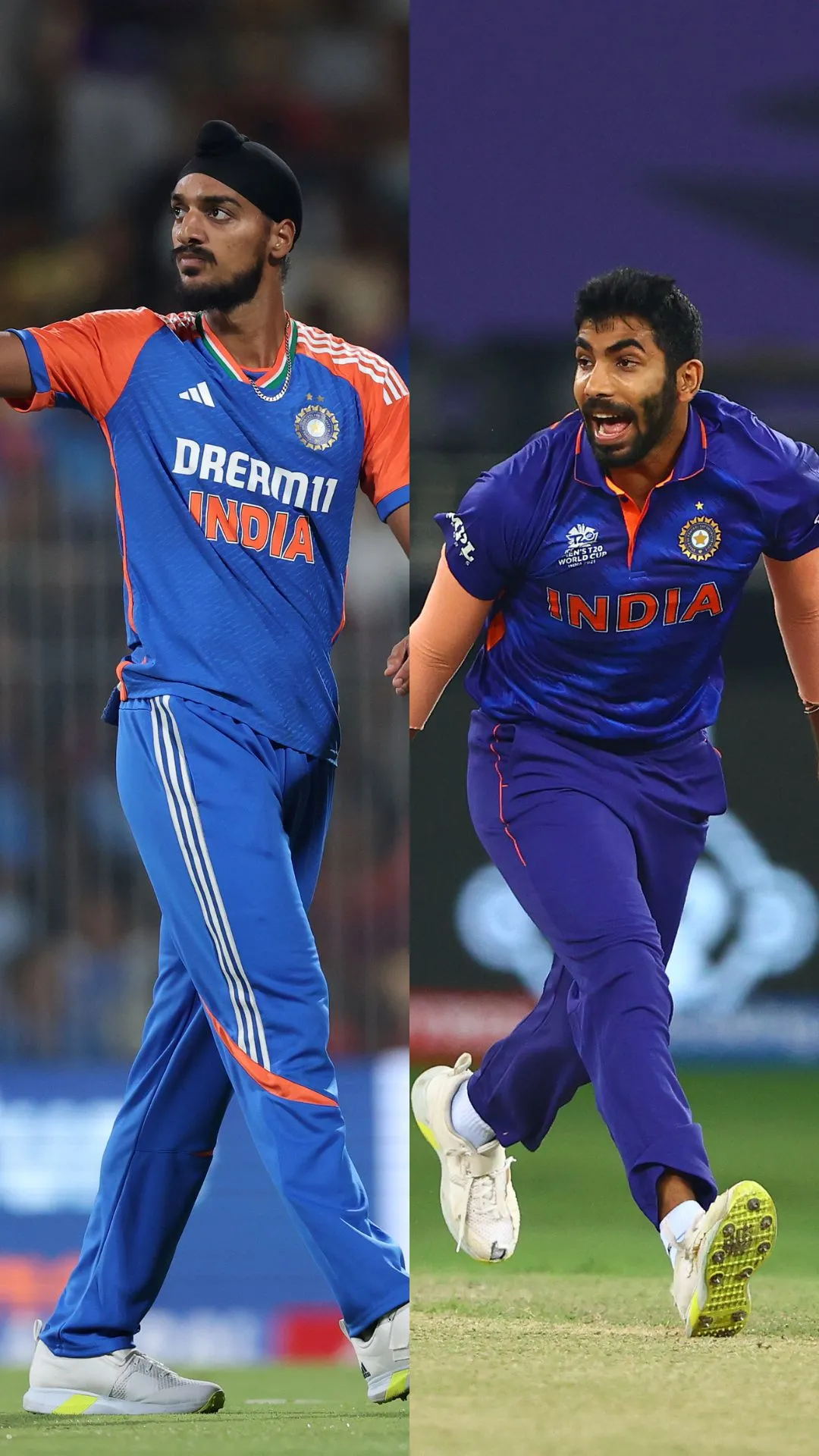 अर्शदीप सिंह बनाम जसप्रीत बुमराह 63 T20I मैचों के बाद ऐसा है दोनों का रिकॉर्ड