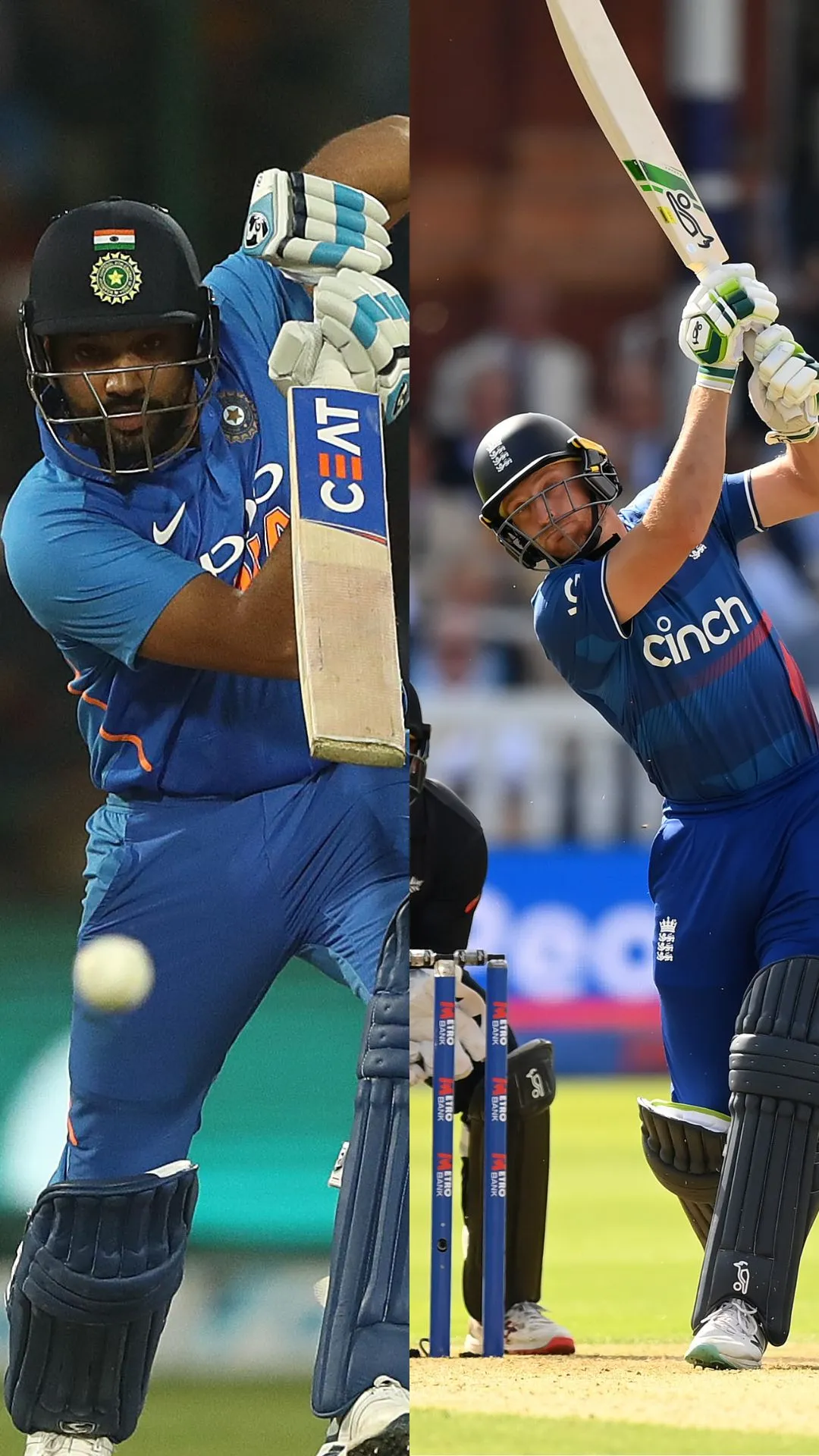 रोहित शर्मा बनाम जोस बटलर, 187 वनडे मैचों के बाद ऐसा था दोनों का रिकॉर्ड