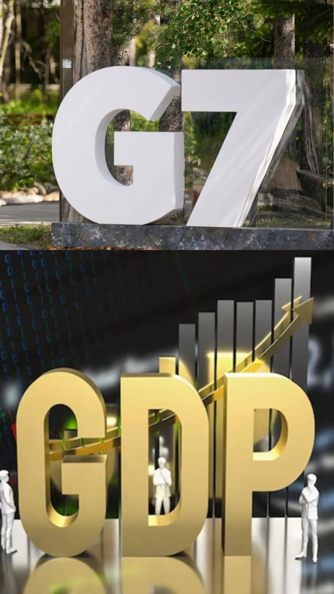 G7 के सदस्य देशों में कितने की जीडीपी भारत से कम है?