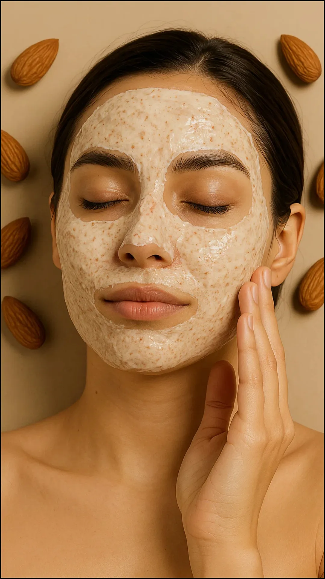 फेस पर बादाम घिसकर लगाने के फायदे