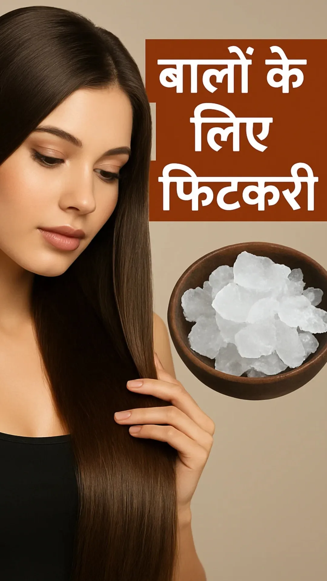 फिटकरी से बाल धोने से क्या होता है?