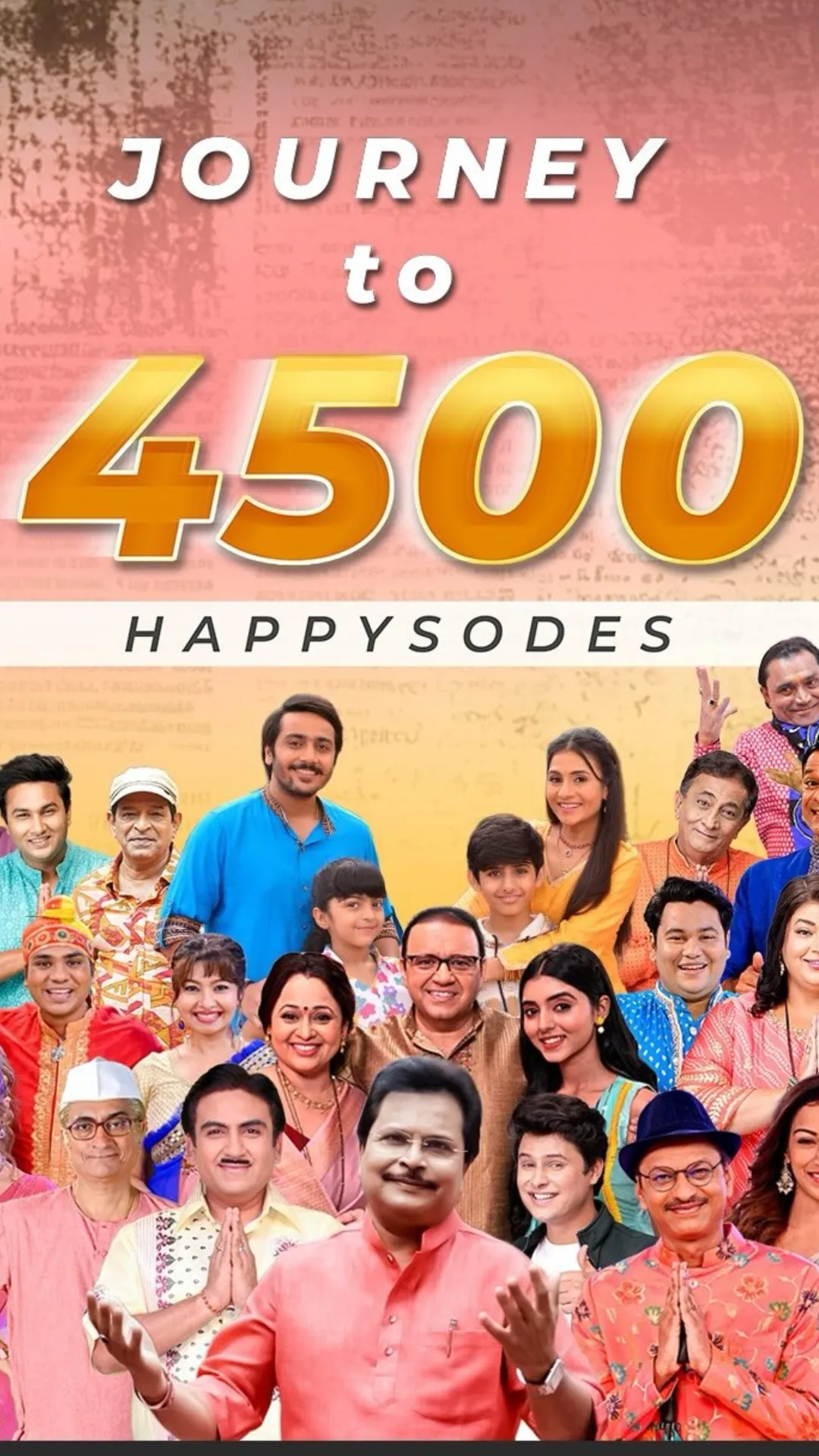 TMKOC शो ने रचा इतिहास, पूरे किए 4500 एपिसोड, टीम ने मनाया जश्न