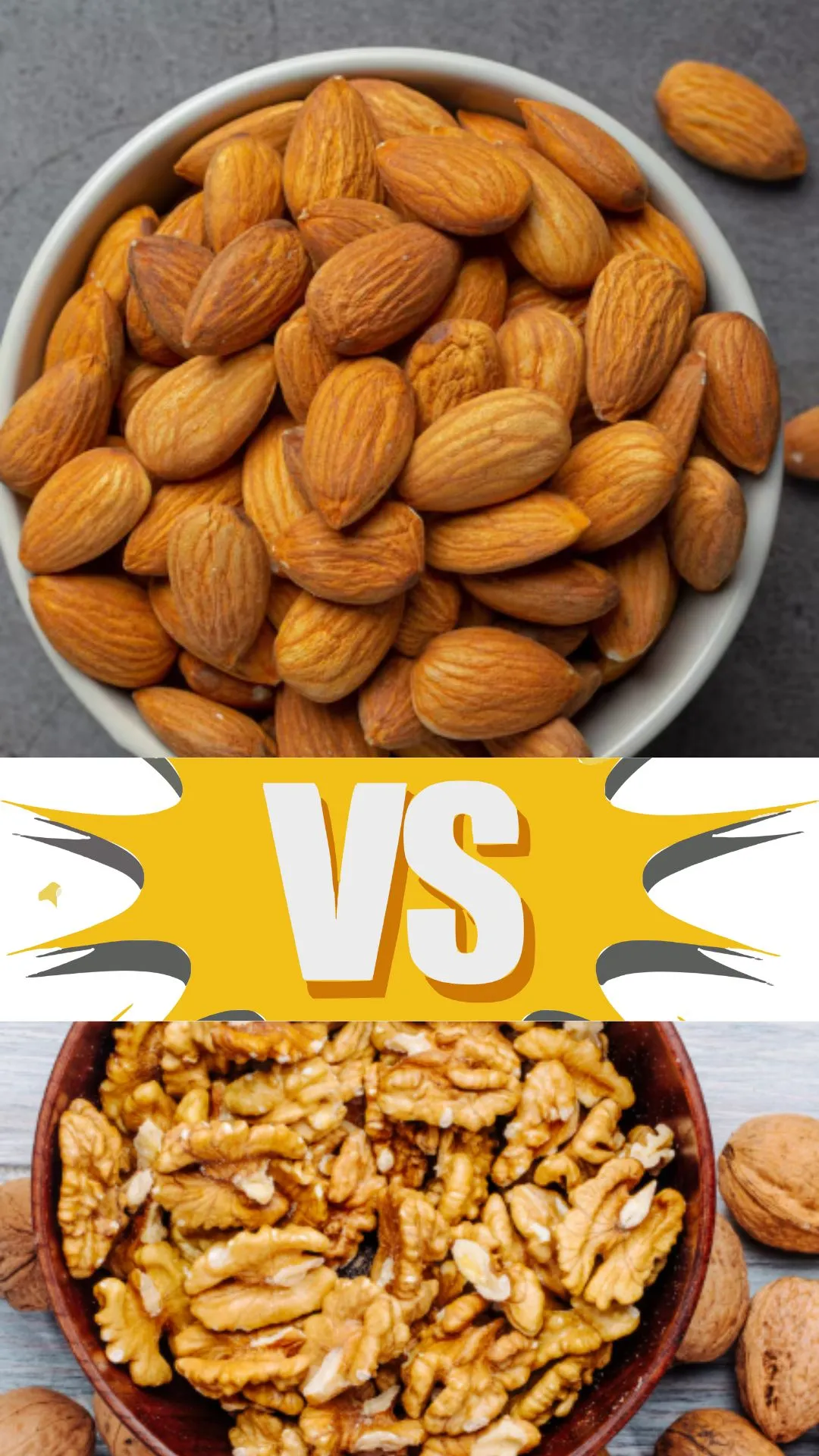अखरोट vs बादाम, कौन ज्यादा फायदेमंद ?