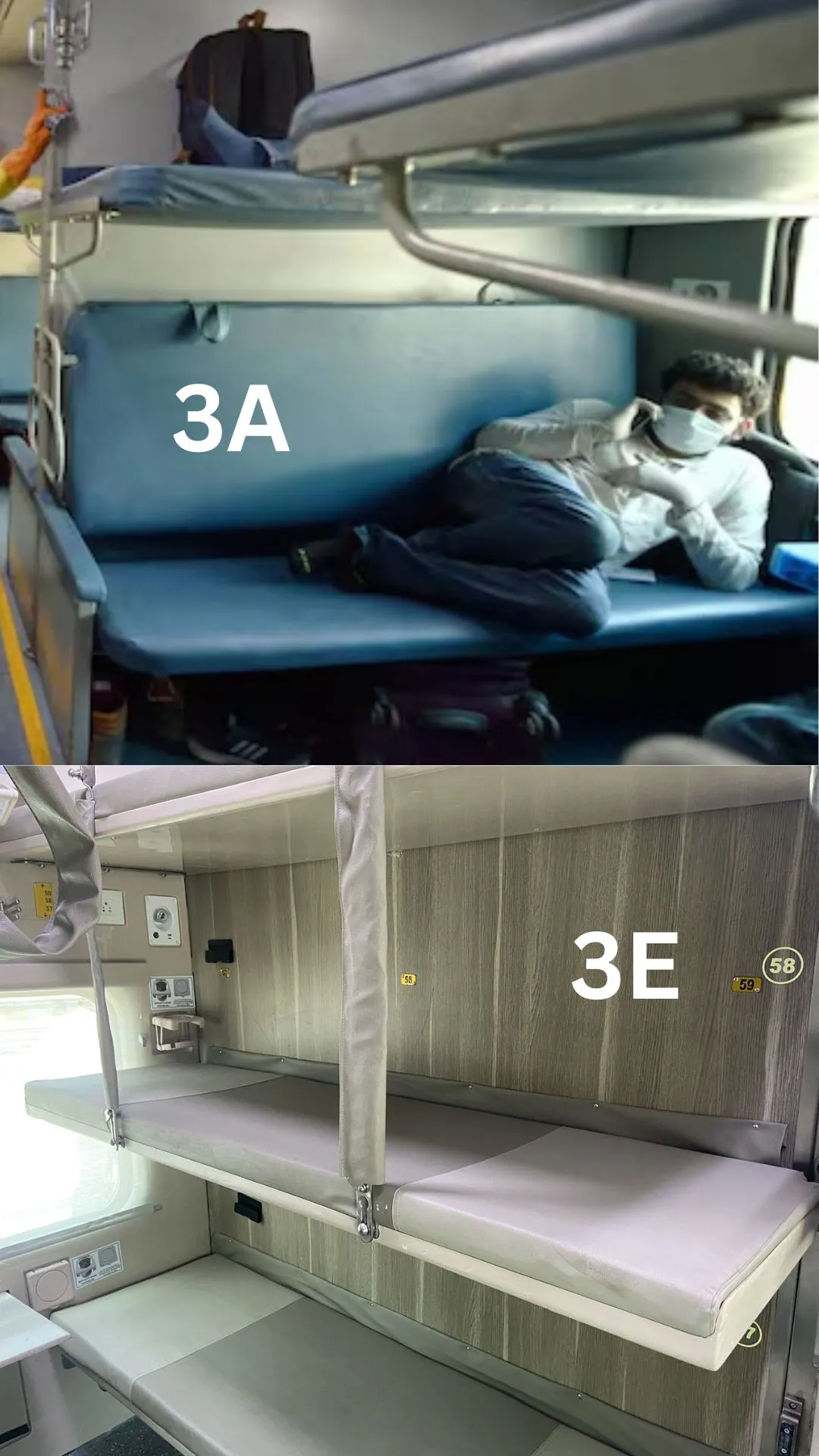 3A vs 3E: ट्रेन के 'थर्ड AC' और 'थर्ड AC इकोनॉमी' कोच में क्या अंतर है? किसका किराया होता है ज्यादा?
