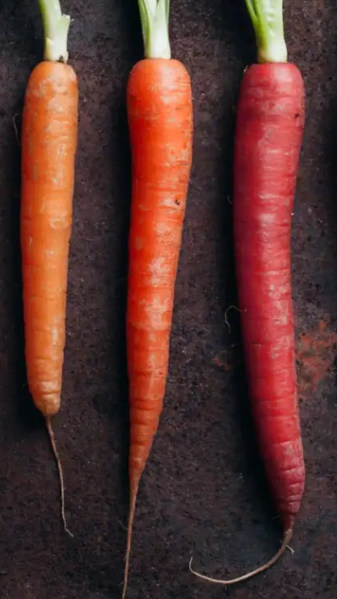 लाल और नारंगी गाजर में क्या अंतर होता है?