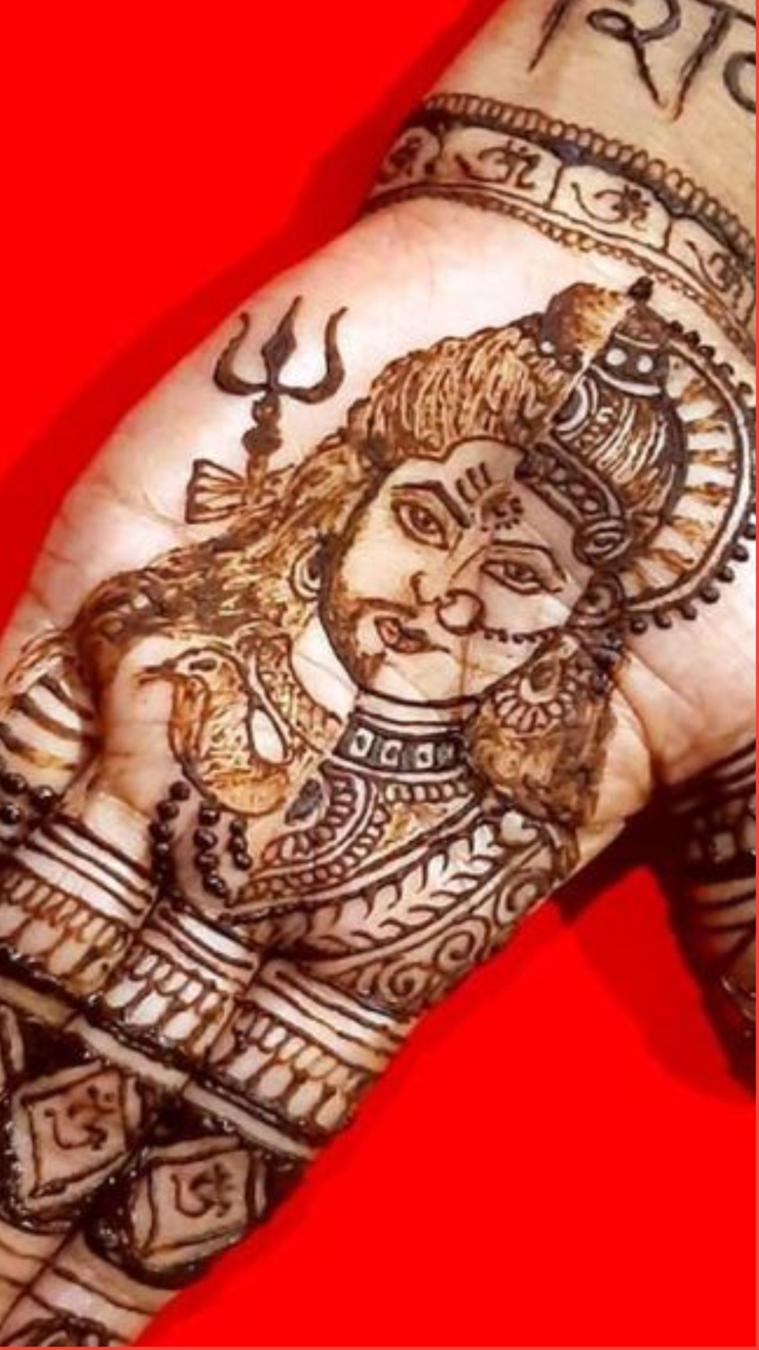 Maha Shivratri Simple Mehndi Designs 2024 Shivlinga, Mahadev Name,  Ardhnarishwar, Shiva Idol & Om Mehndi Design