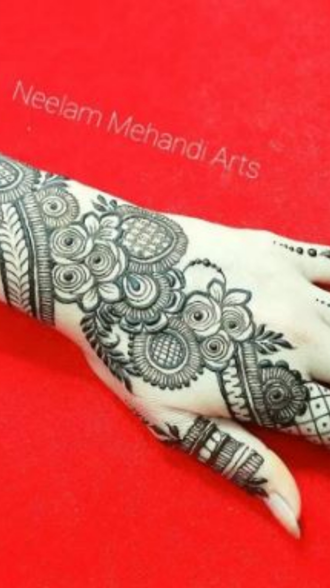 Mehandi bridal design from amar mehandi wala. Contact for mehandi design  and outdoor booking [ph:9818087199] Time : 11:00am To 10:00pm.... |  Instagram