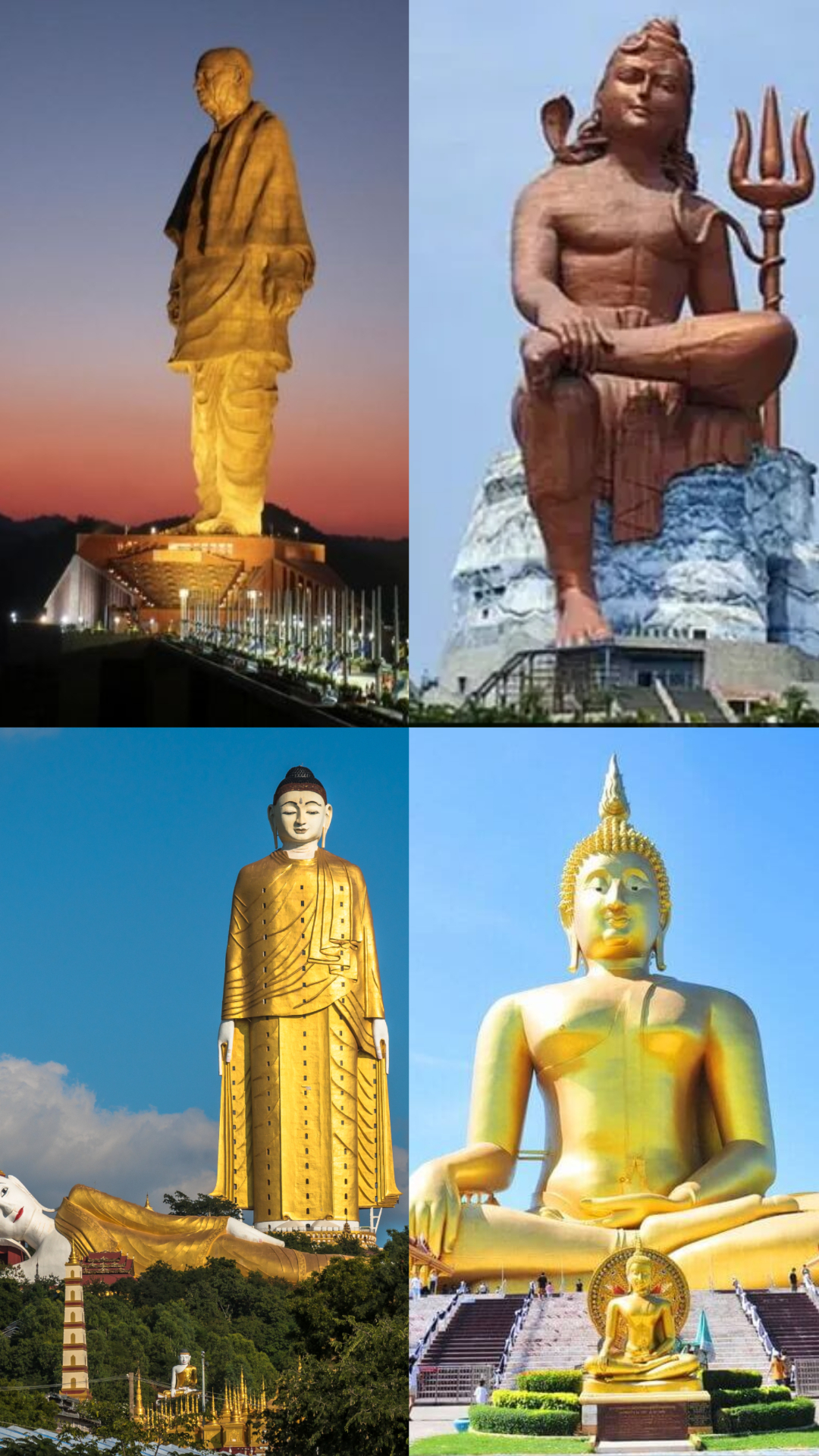 Tallest Statues: दुनिया की सबसे बड़े स्टैचू