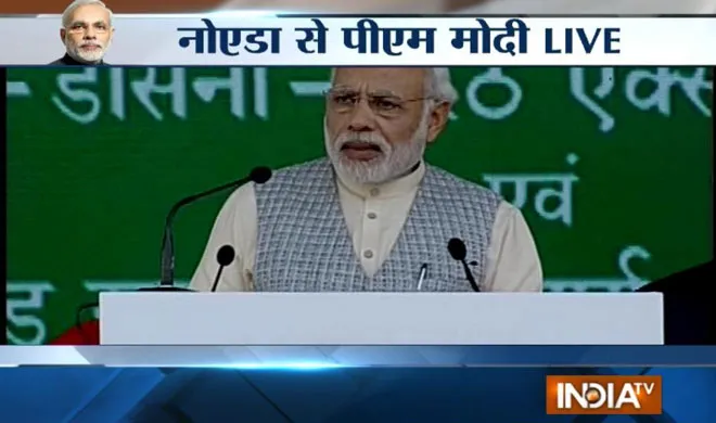 नए साल का तोहफा: PM मोदी ने किया दिल्ली-मेरठ एक्सप्रेस वे का शिलान्यास namo- India TV Hindi