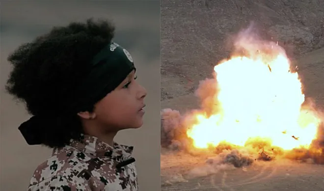 VIDEO: 4 साल के ISIS जेहादी बच्चे ने ''जासूसों" को बम से उड़ाया isis- India TV Hindi