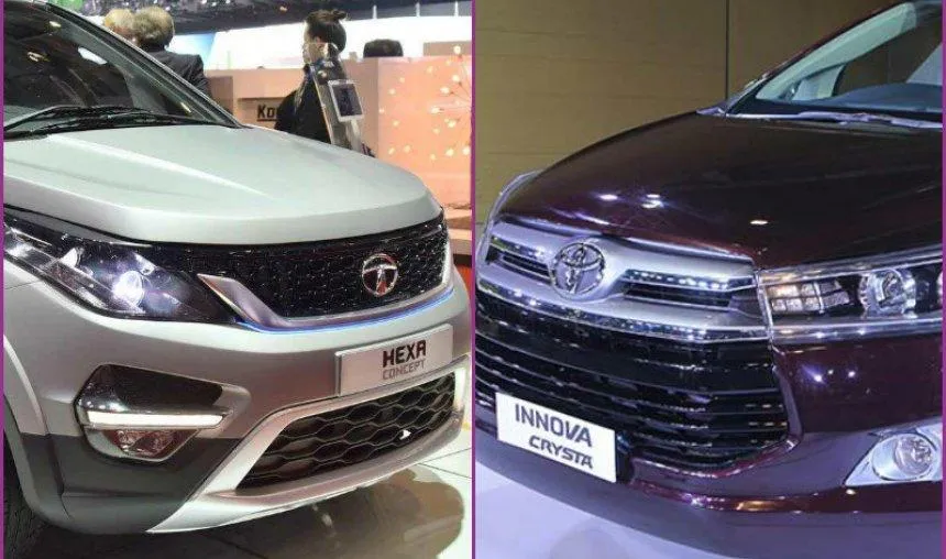 Innova Crysta खरीदें या करें Tata Hexa का इंतजार, ये पांच बड़ी बातें करेंगी आपकी मदद Better then the Best: Innova Crysta खरीदें या करें Tata Hexa का इंतजार, ये पांच बड़ी बातें करेंगी आपकी मदद- India TV Paisa