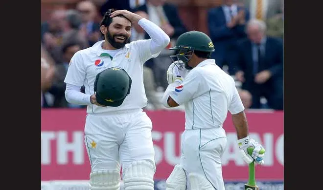 लॉर्ड्स टेस्ट : मिस्बाह के शतक से पाकिस्तान मज़बूत Misbah Ul haq- India TV Hindi