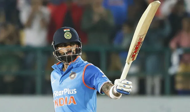 धर्मशाला: अपने 900वें वनडे में भारत ने न्यूजीलैंड को 6 विकेट से हराया Virat Kohli | AP Photo- India TV Hindi