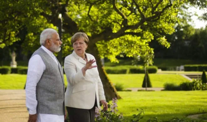 मोदी ने की जर्मन चांसलर एंजेला मर्केल से मुलाकात, ब्रेग्जिट पर की चर्चा Modi meets Germany Chancellor Angela Merkel discussed on...- India TV Hindi