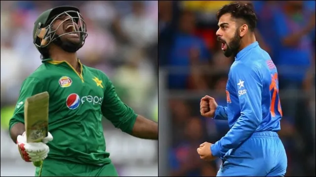 ICC Champions trophy: टीम इंडिया और पाकिस्तान ने महा-मुकाबले के लिए कसी कमर sarfraz khan, virat kohli- India TV Hindi