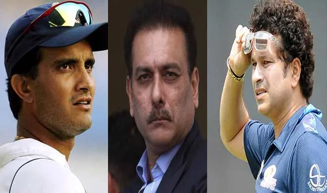 EXCLUSIVE: रवि शास्त्री को कोच बनाने के लिए दादा को मनाने उतरे ''भगवान'' Saurav, Shastri, Sachin- India TV Hindi